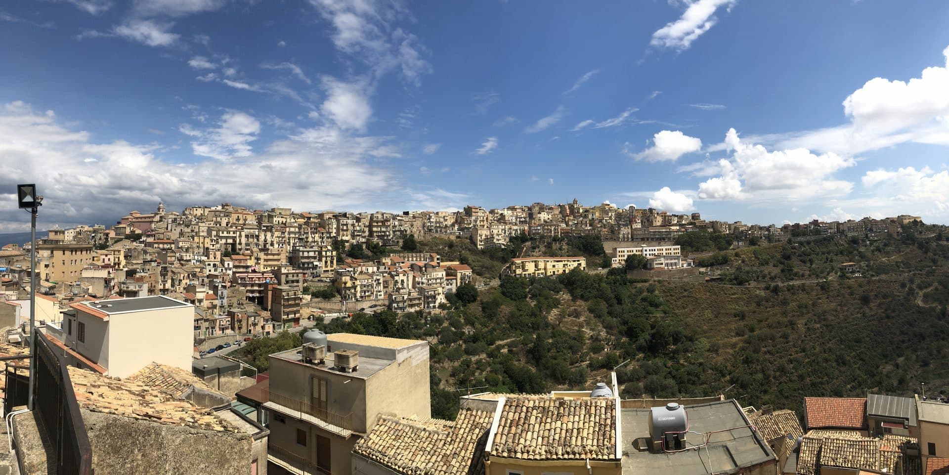 Veduta panoramica di Centuripe